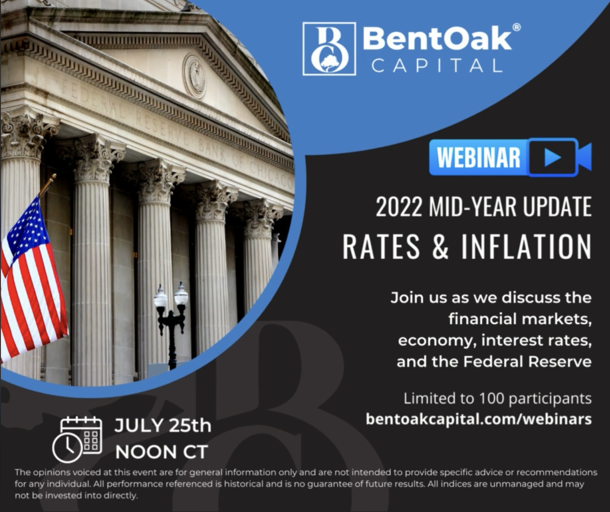 BentOak Capital Financial Market Update Webinar July 2022